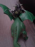 Gnall-goblin dragon rider and war dragon (Masters of the Universe) Custom Action Figure