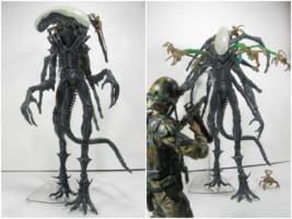 Carrier Alien (AVP Extinction) (Alien vs Predator) Custom Action Figure