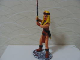 Dark Age Female Warrior-thief(figurine) (Conan) Custom Miniature / Figurine