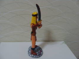 Dark Age Female Warrior-thief(figurine) (Conan) Custom Miniature / Figurine