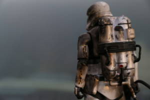 BS First Order Flame Trooper (Battle Damage) (Star Wars) Custom Action Figure