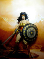 Wonder Woman - Fierce Amazon (DC Infinite Heroes) Custom Action Figure