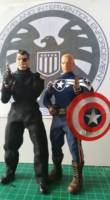 Nick Fury of S.H.I.E.L.D.  Mezco One:12 style. (Marvel) Custom Action Figure