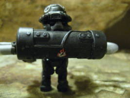 Spartan Mark VI Pyro-Limbic Armor Mod (Halo) Custom Miniature / Figurine [Armor Mod Specs]