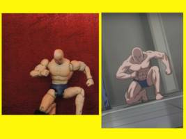 Saitama ver Hero Exam (One Punch Man) Custom Action Figure