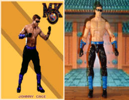 Johnny Cage (Mortal Kombat) Custom Action Figure