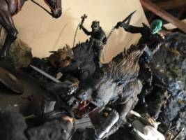 Ghanzlug the Wicked- Warg Raider (Lord of the Rings) Custom Action Figure
