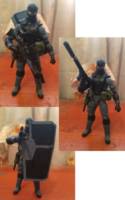 Sneaking Suit Diamonds Dogs (Metal Gear Solid) Custom Action Figure