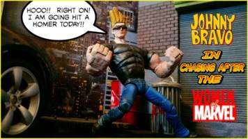 Johnny Bravo (Marvel Bravo Style) (Johnny Bravo) Custom Action Figure