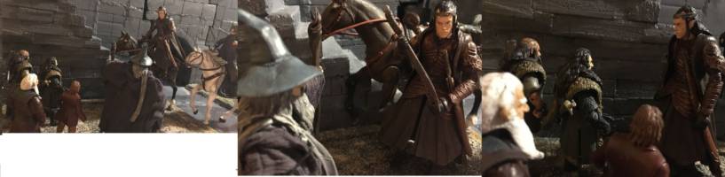 Elrond Rivendell Armour an Unexpected Journey (Hobbit) Custom Action Figure [Welcome Thorin son of Thrain]