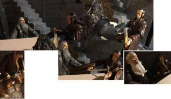 Elrond Rivendell Armour an Unexpected Journey (Hobbit) Custom Action Figure [Not really dressed for dinner]