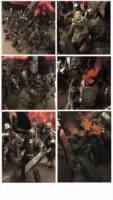 Middle earth - The final showdown (Lord of the Rings) Custom Diorama / Playset