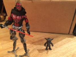 Darth Maul / Cyber Maul (Star Wars Clone Wars) Custom Action Figure