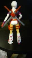 Gwen Pool (Marvel) Custom Action Figure [Gwen Pool Back]
