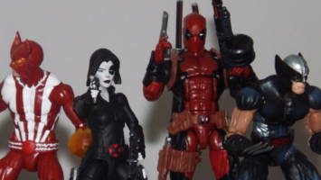 Domino vers VI (Marvel Legends) Custom Action Figure