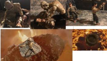Gollum (Lord of the Rings) Custom Action Figure [Mount Doom]