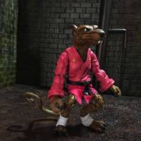 87 cartoon style splinter (Teenage Mutant Ninja Turtles) Custom Action Figure