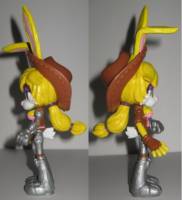 Bunnie Rabbot (comic style) (Sonic) Custom Action Figure