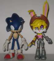 Bunnie Rabbot (comic style) (Sonic) Custom Action Figure