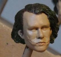 Dark Knight Joker custom Mafex headsculpt (Batman - Movie Style) Custom Action Figure [Custom sculpt painting in progress]