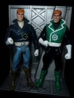 Guy Gardner 90s costume (DC Universe) Custom Diorama / Playset