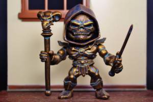 Custom Bronze Skeletor (The Loyal Subjects vinyl figure) (Masters of the Universe) Custom Action Figure