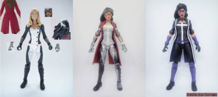 Huntress concept (Batman) Custom Action Figure [Huntress custom action figure before and after]