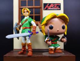 Funko Pop! Legend of Zelda Link figure (Legend of Zelda) Custom Miniature / Figurine
