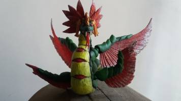 Kukulkan the Feathered  Serpent (SMITE) Custom Action Figure