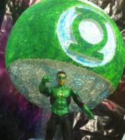 Mogo the Living Planet (Green Lantern) Custom Diorama / Playset