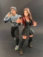 The Twins - Quicksilver and Scarlet Witch (Age of Ultron - MCU) (Marvel Legends) Custom Action Figure