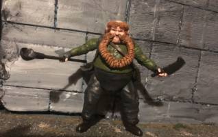 Bombur the Dwarf (Hobbit) Custom Action Figure