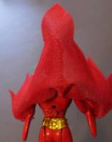 Shadow Weaver (Light Up Eyes) (She-Ra) Custom Action Figure [this picture shows were the small switch for her light up eyes is located on her back]