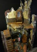Ww2 captain america diorama (Captain America) Custom Diorama / Playset