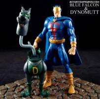 Blue Falcon and Dynomutt (Hanna-Barbera) (Space Ghost) Custom Action Figure