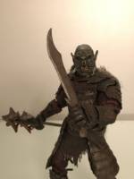Razça'ag a mordorian lieutenant (Lord of the Rings) Custom Action Figure