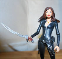Talia Al Ghul V2 (DC Direct) Custom Action Figure [Talia Al Ghul V2]
