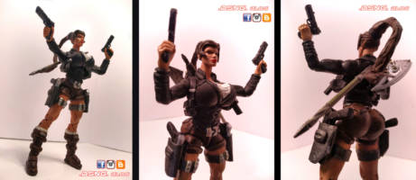 Lara Croft [Tomb Raider Legends] (Tomb Raider) Custom Action Figure