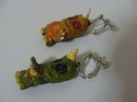 Enik and Sleestak Earrings (Fantasy) Custom Other