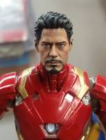 Realistic Tony Stark Iron Man Head (Marvel Legends) Custom Action Figure