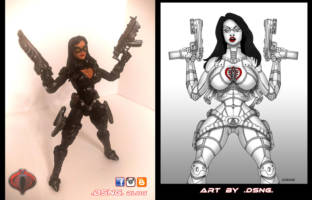 BARONESS [Anastasia Cisarovna] (G.I. Joe) Custom Action Figure