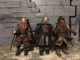 Oin the Dwarf (Hobbit) Custom Action Figure [Father son uncle]