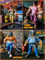 Mad Gear Gang (Rolento, Sodom, Edi.E, Hugo Andore) (Final Fight) Custom Action Figure