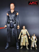 Dark Apprentice Rey (Infinities style Titan hero series Hot Toys paint apps) (Star Wars) Custom Action Figure