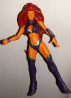 Starfire (Total Justice) Custom Action Figure