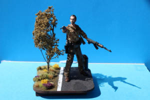 Rick Grimes (Indiana Jones) Custom Diorama / Playset