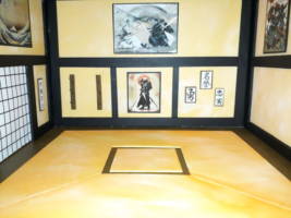 Kamen Dojo (Kamen / Masked Riders) Custom Diorama / Playset