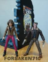 Wolverine and Kitty pryde/ DOFP dio (Marvel Legends) Custom Action Figure