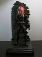 Ghost Rider (w/ Custom Base) (Marvel Legends) Custom Action Figure