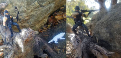Old Snake Eyes (G.I. Joe) Custom Action Figure